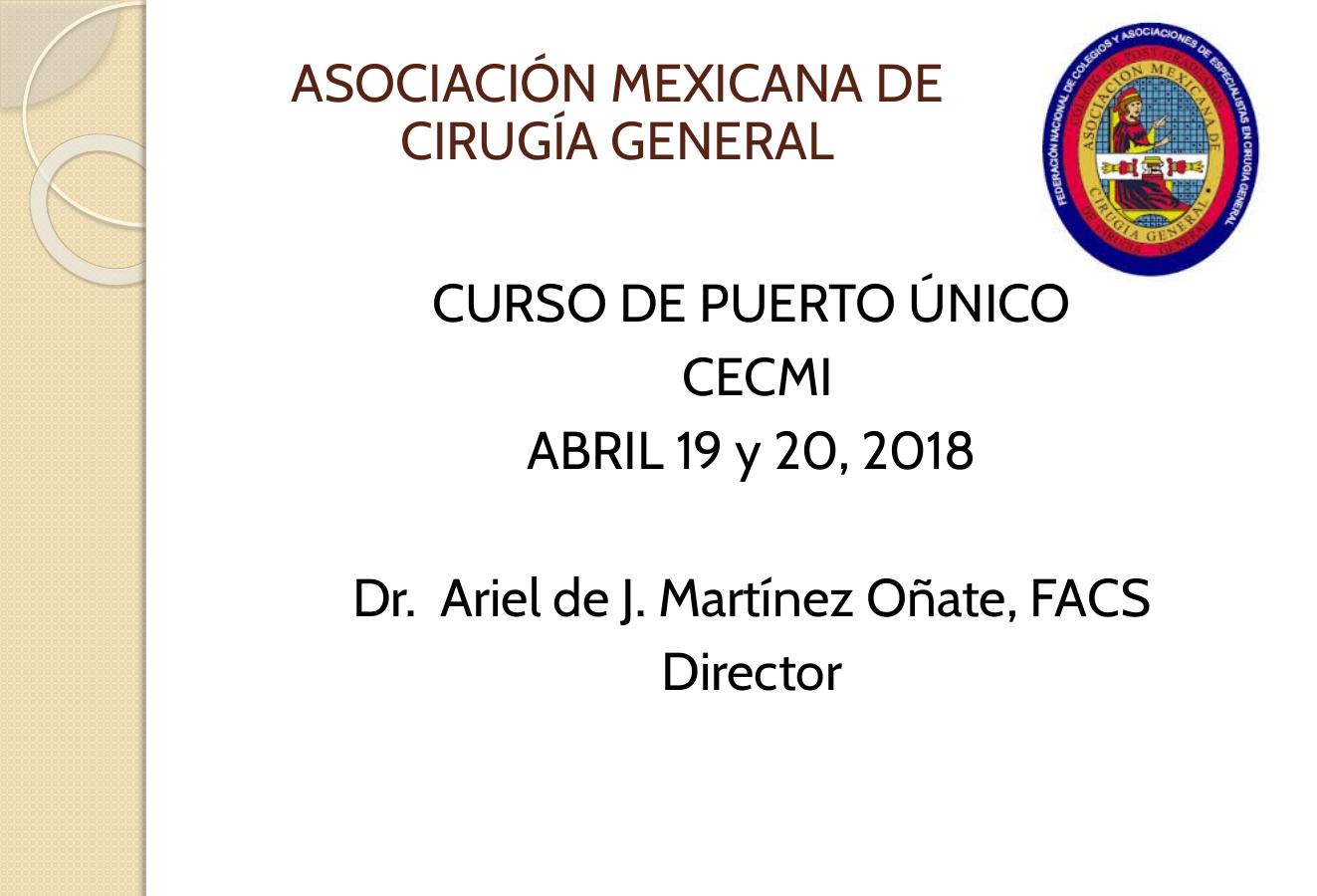 Presentación Puerto Único
